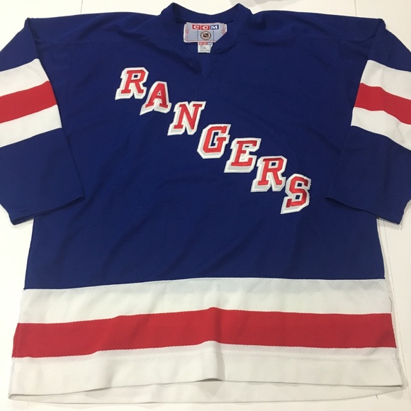 ccm new york rangers jersey